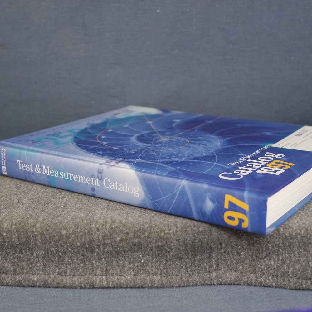 Hardcover 1997 HP Test & Measurement Catalog Reference Nice Collectable