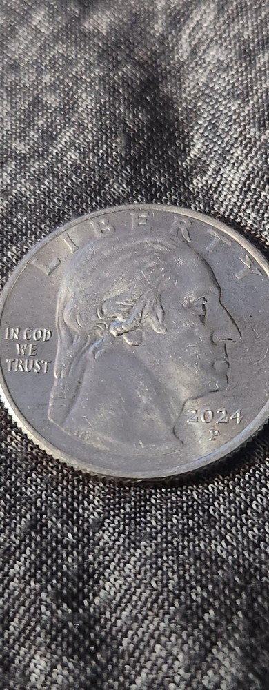 IN COD WE TRUST MISPRINTED QUARTER
