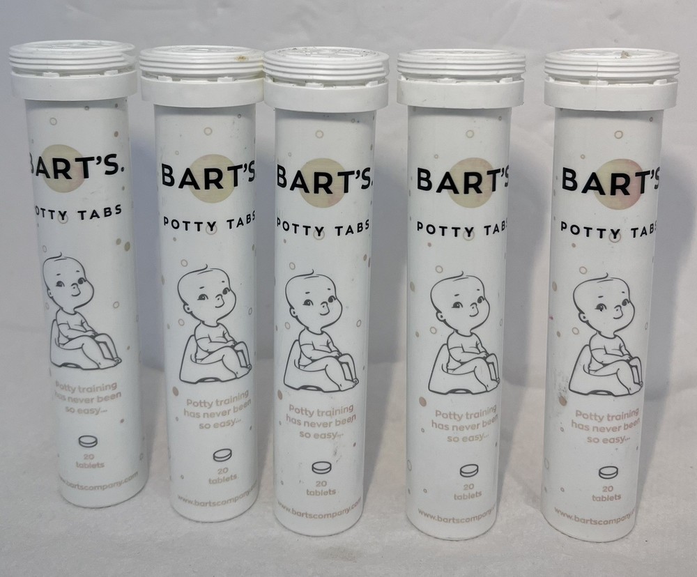 5pk- Potty Tabs Simple Effective Way to Potty Train Visual&Sound Effect
