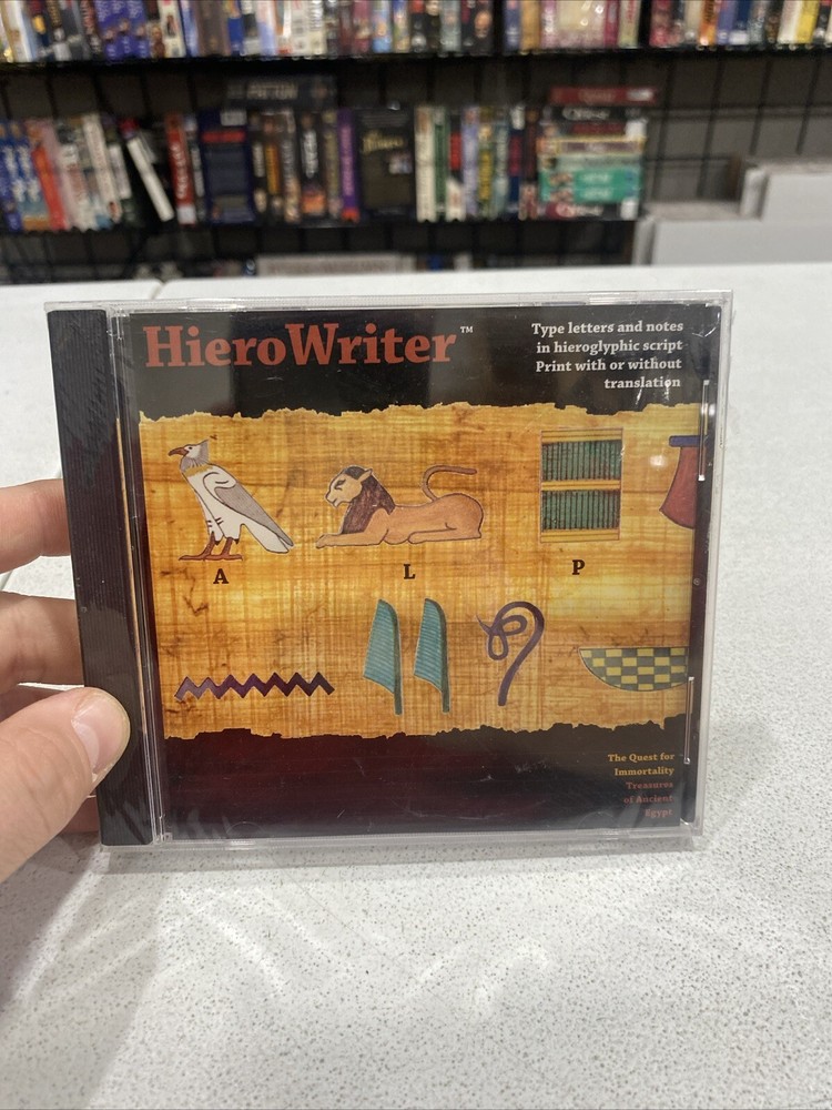 Hiero Writer (CD, 2003, Windows 95 And Up)