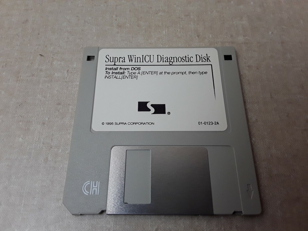 Vintage Computer Utility Disk Lot Supra WinICU Etc