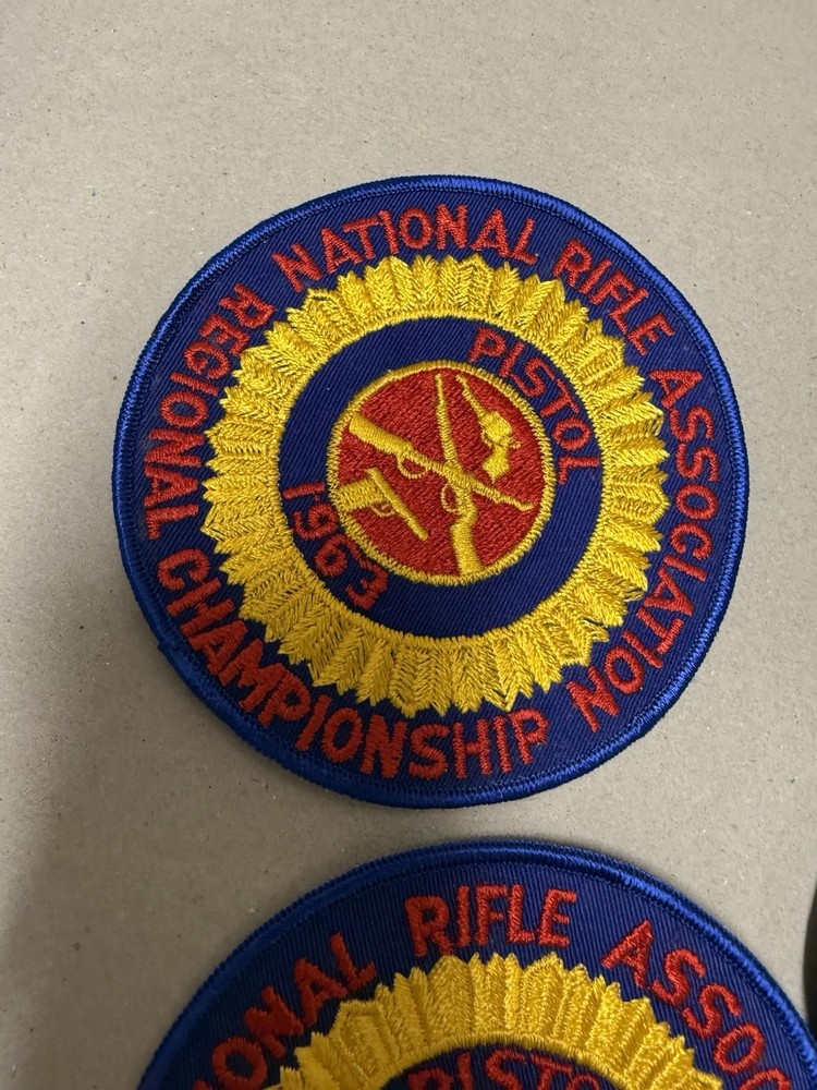 3 NRA patches never used