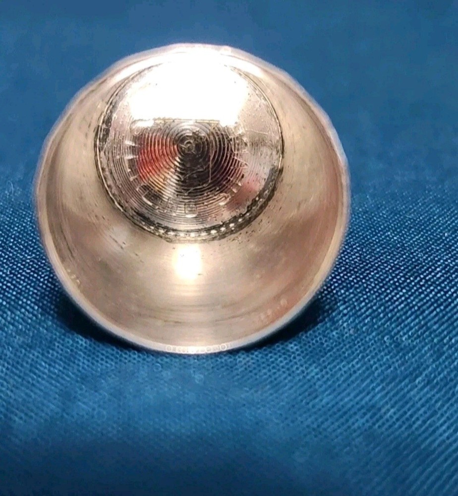 Antique Simons Bros Co Sterling Silver Thimble (Size 10)