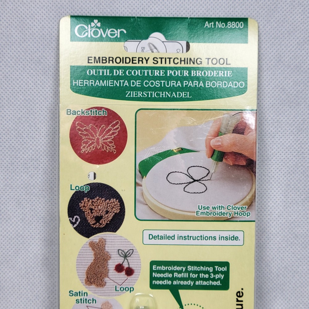 Clover Embroidery Stitching Tool- , 8800