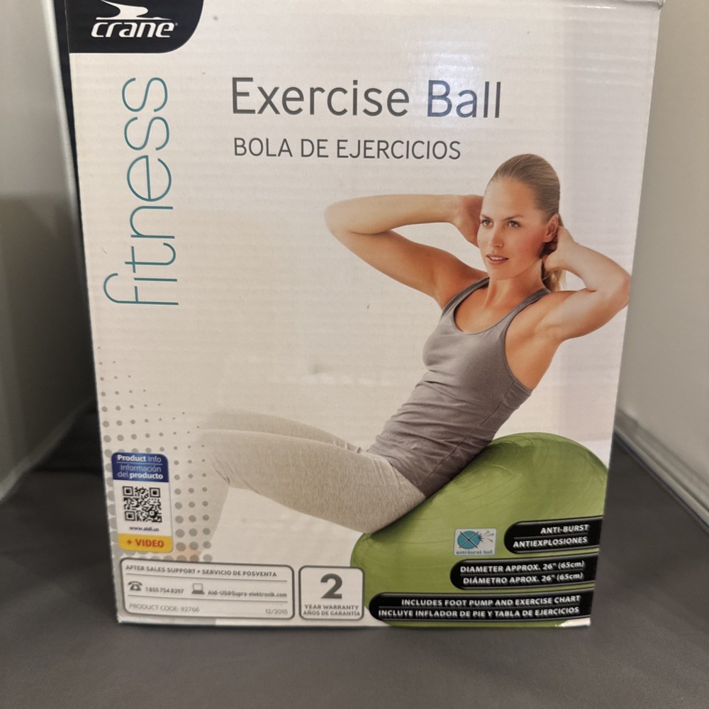New Crane Exercise Ball 26” Green