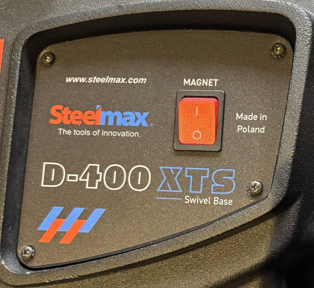 STEELMAX D-400 XTS SWIVEL BASE DRILLING MACHINE WITH ELECTROMAGNETIC BASE