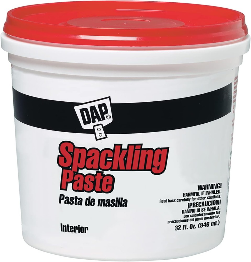White spackling paste for wall repair