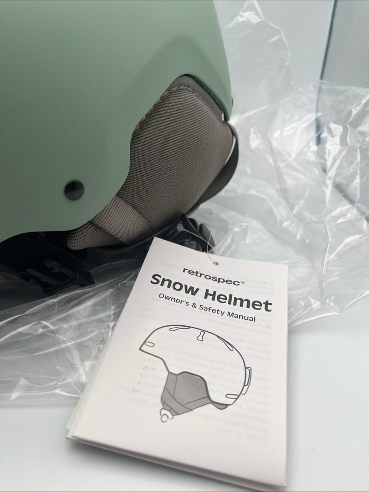 Retrospec Zephyr Snow Helmet Matte Sage