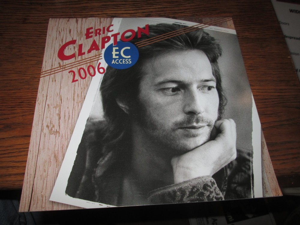 Eric Clapton 2006 Calendar