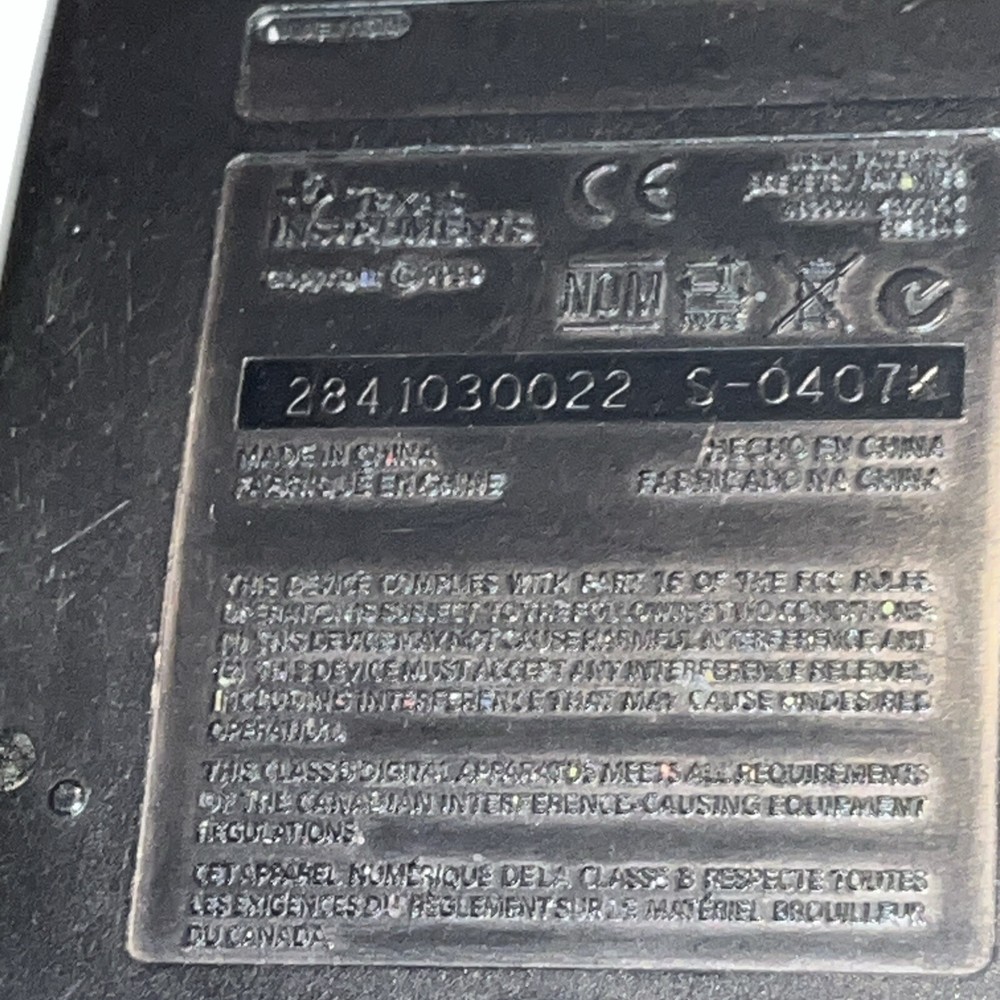 Texas Instruments TI-83-PLUS Black Graphing Calculator