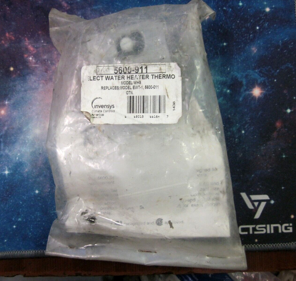 New Robertshaw 5600-911 WH9 Electric Water Heater Thermostat Free Shipping