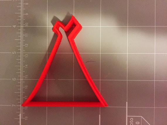 Teepee Cookie Cutter - Select Your Own Size