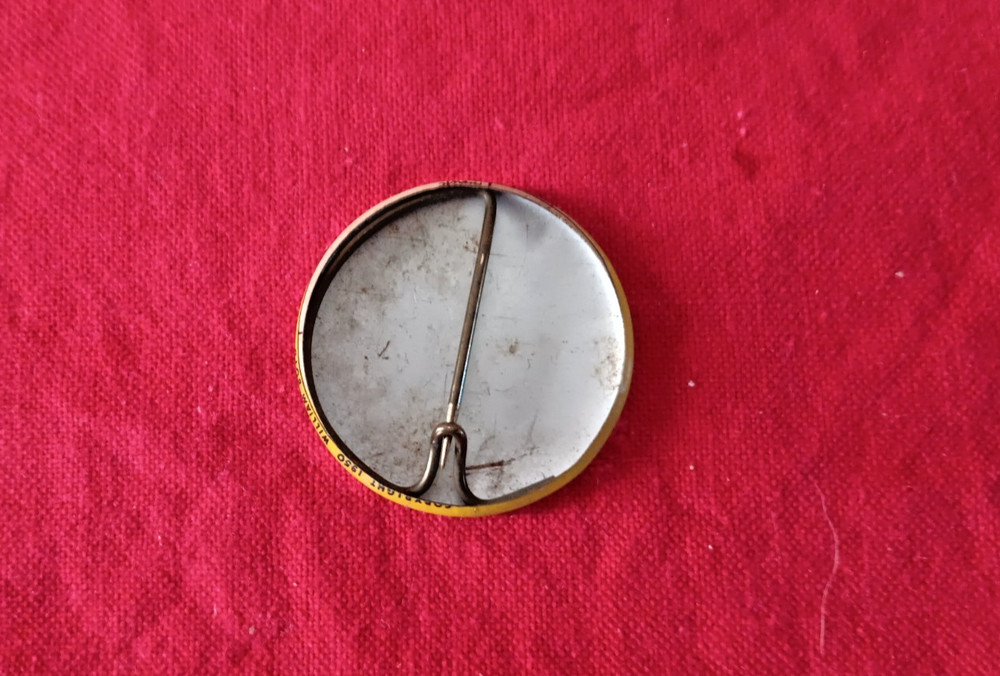 Hopalong Cassidy Saving Rodeo Pinback, Tenderfoot