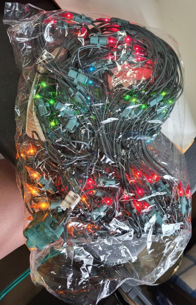 2 Sets Holiday Home 150 Mini Light Mesh Set Net Lights Multi Colored Bulbs