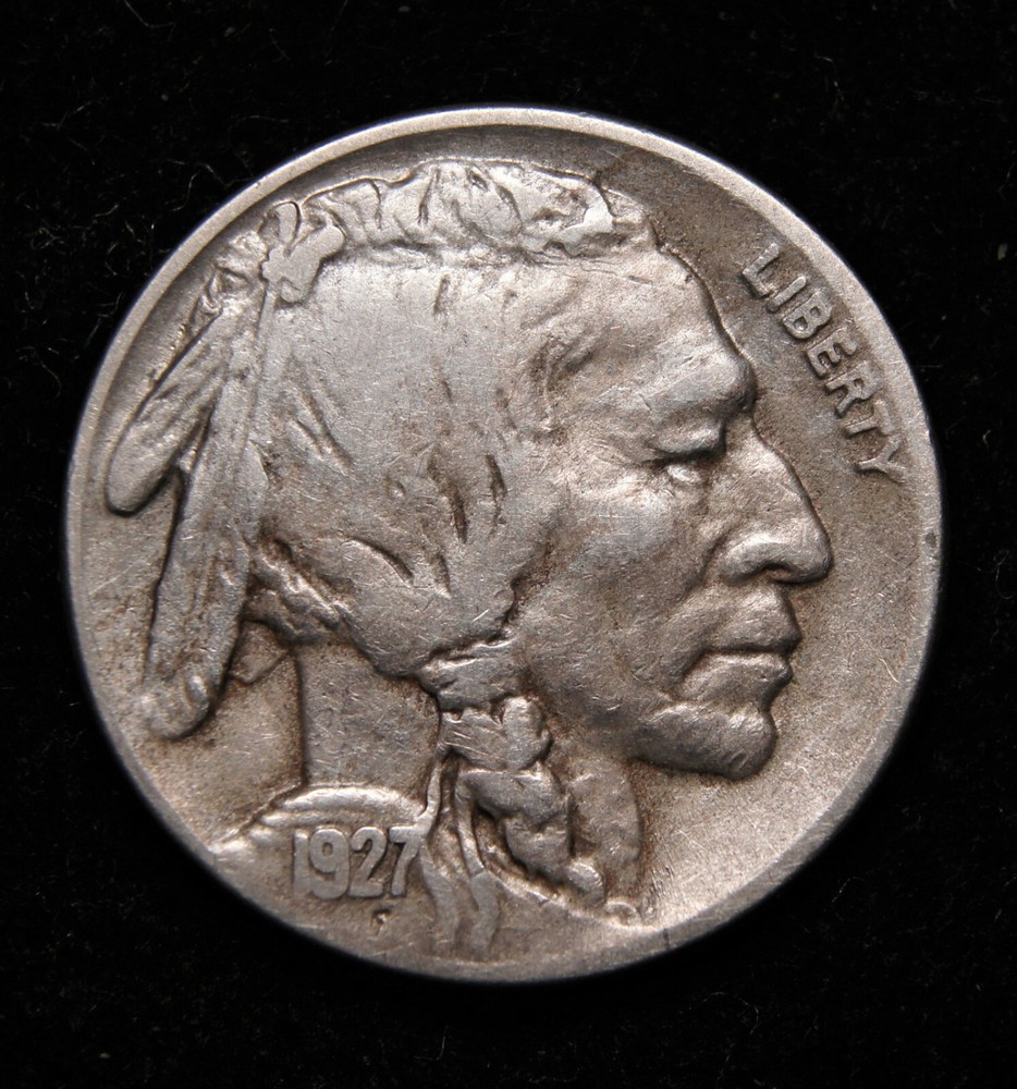 1927-S Buffalo Nickel  Better Date