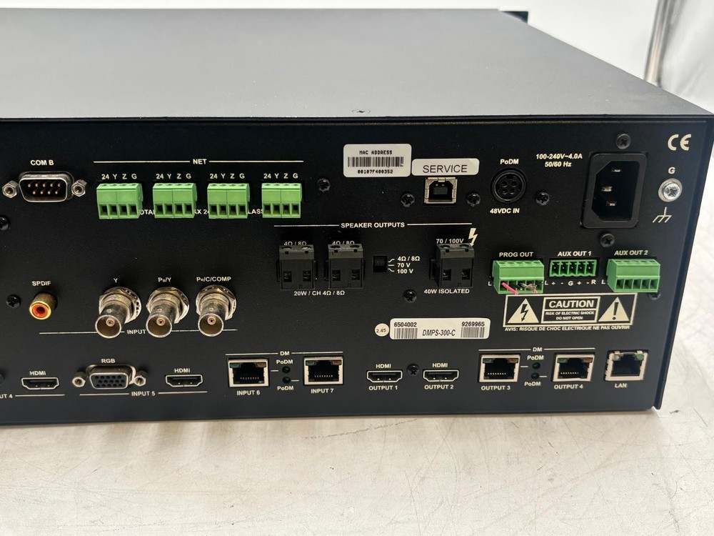 CRESTRON DMPS-300-C Professional Digital Media System