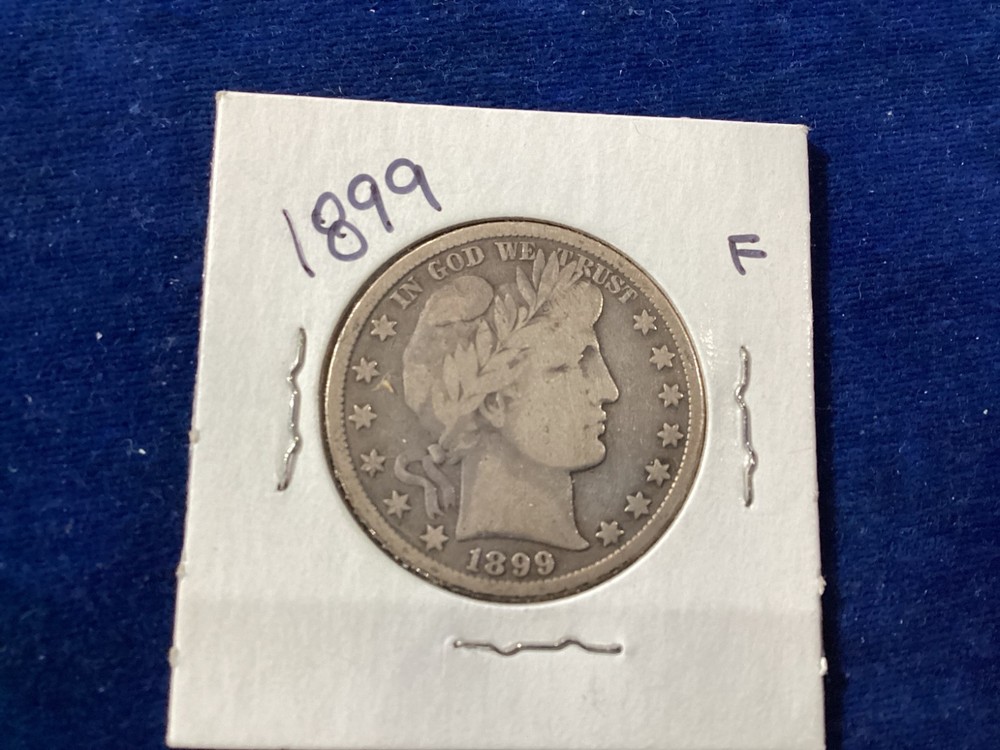 1899 Barber Silver Half Dollar B1314