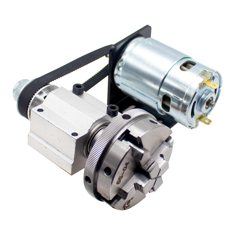 No power Multi-function Motor Rotary Lathe Woodworking Spindle Chuck 65/50mm,