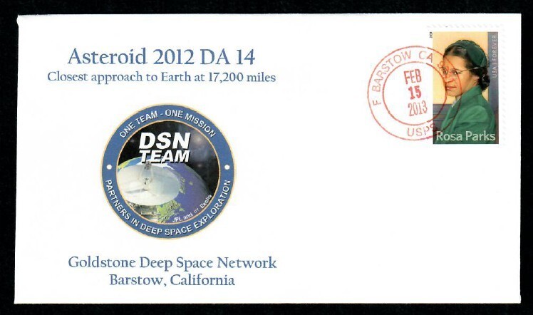 Asteroid 2012 DA14 Cover