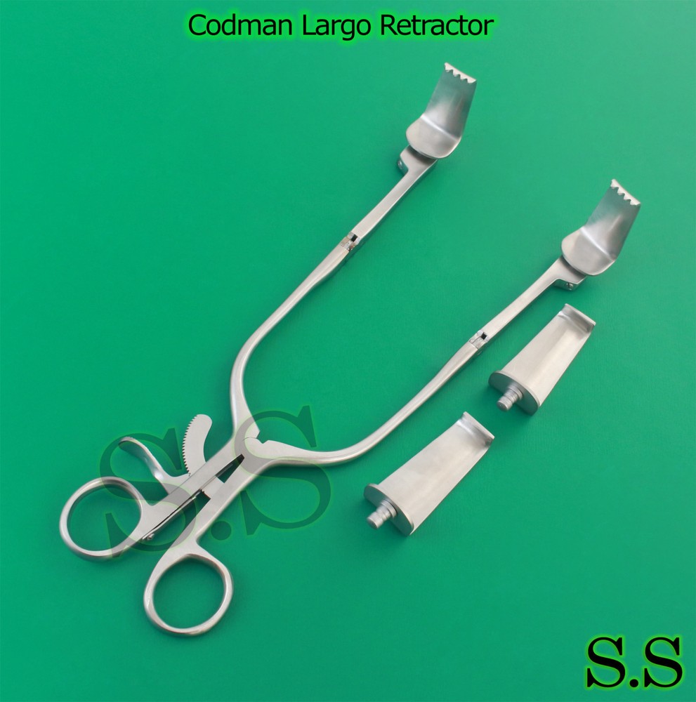 Codman Largo Cervical Retractor Blade 16x40mm Sharp+16x55mm Blunt