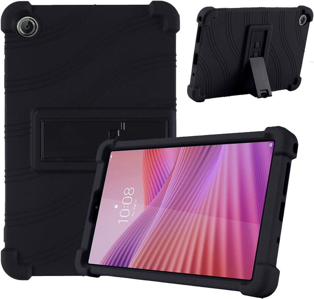 Case for Lenovo Tab One 8.7 Inch, Shockproof with Folding Stand Function, Black