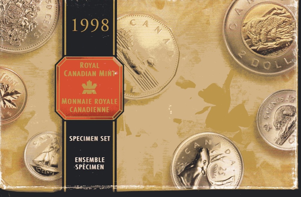1998 Canadian specimen set
