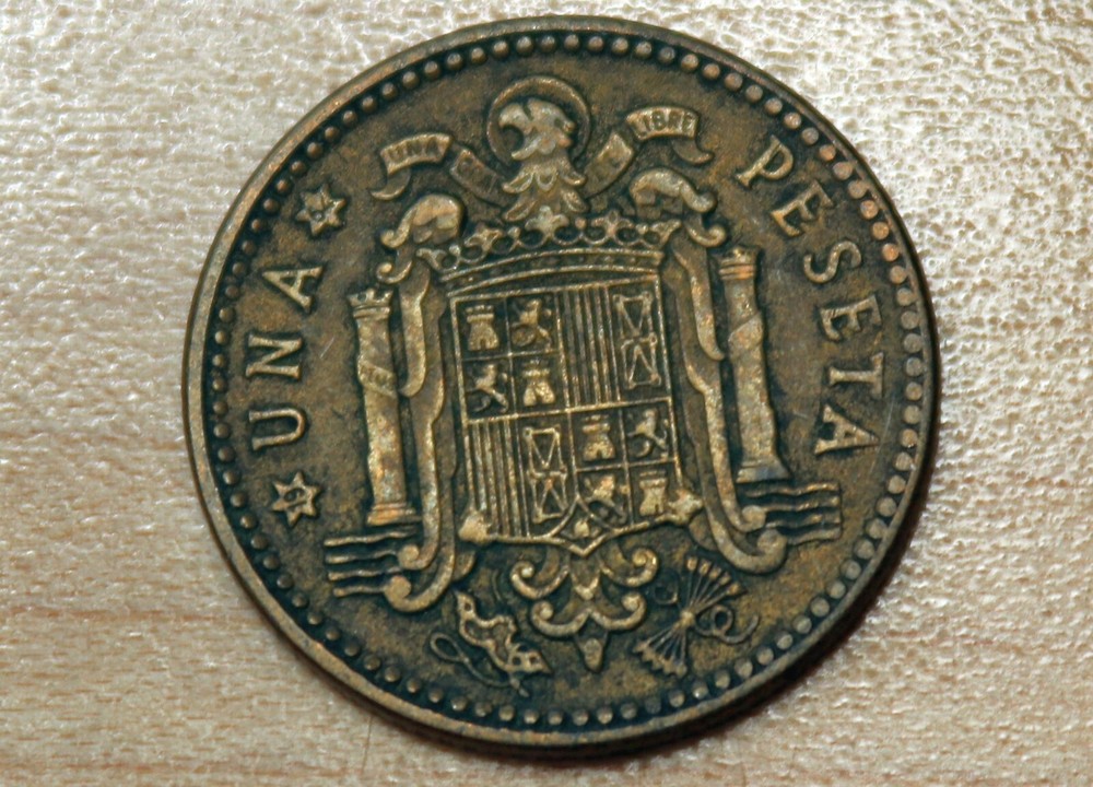 1963 (64) Spain 1 Peseta