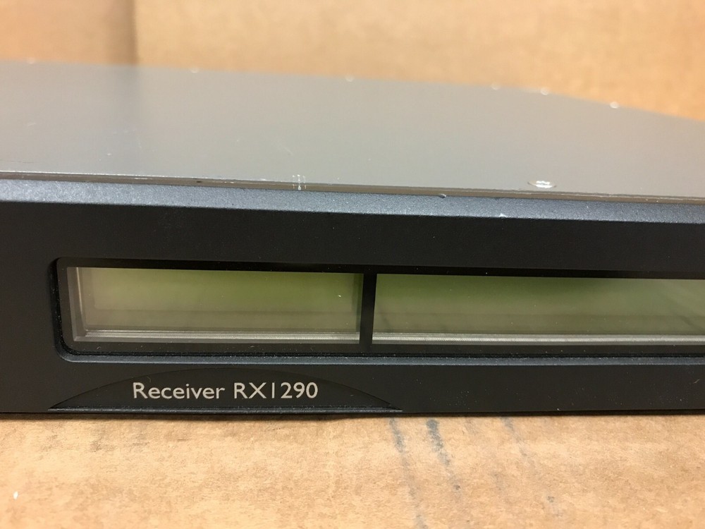 Ericsson Tandberg RX1290 DVB-S/S2/ASI HD/SD MPEG-2/4 RECEIVER DECODER W/License