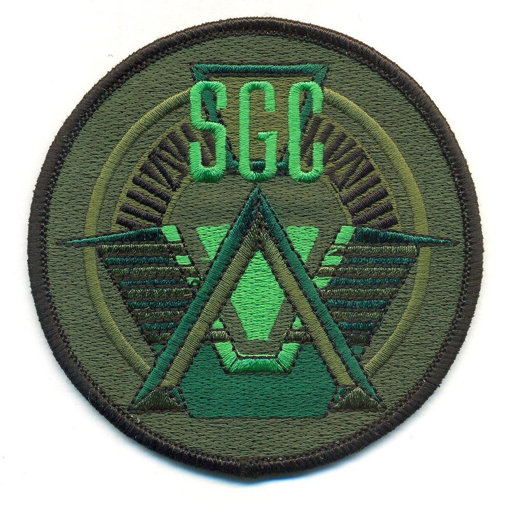 STARGATE COMMAND OLIVE DRAB PATCH - SGCod