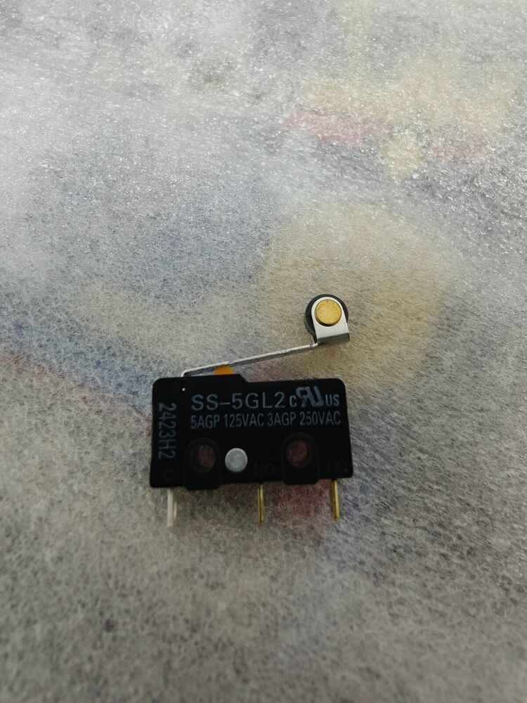 10Pcs OMRON SS-5GL2 Hinge Roller Lever SPDT 3Pin Subminiature Basic Limit Switch