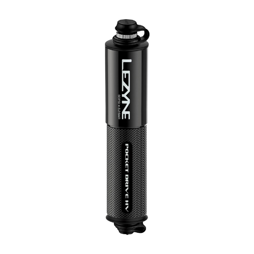 Lezyne Pocket Drive HV Frame Pump - Gloss Black