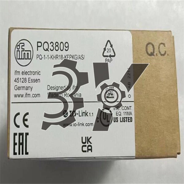 1PCS New IFM PQ3809 Pressure Sensor
