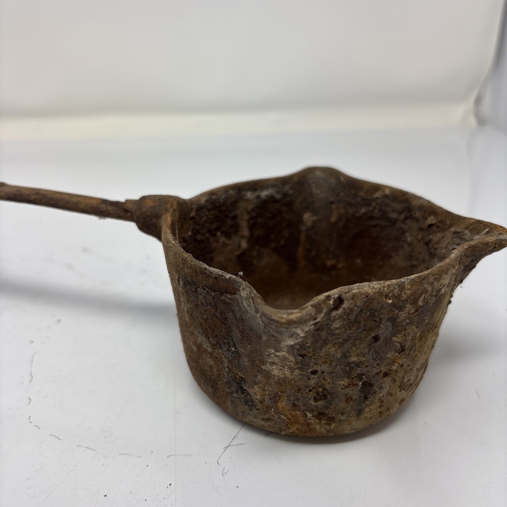 2 Blacksmith-Made Tools - Tongs & Ladle
