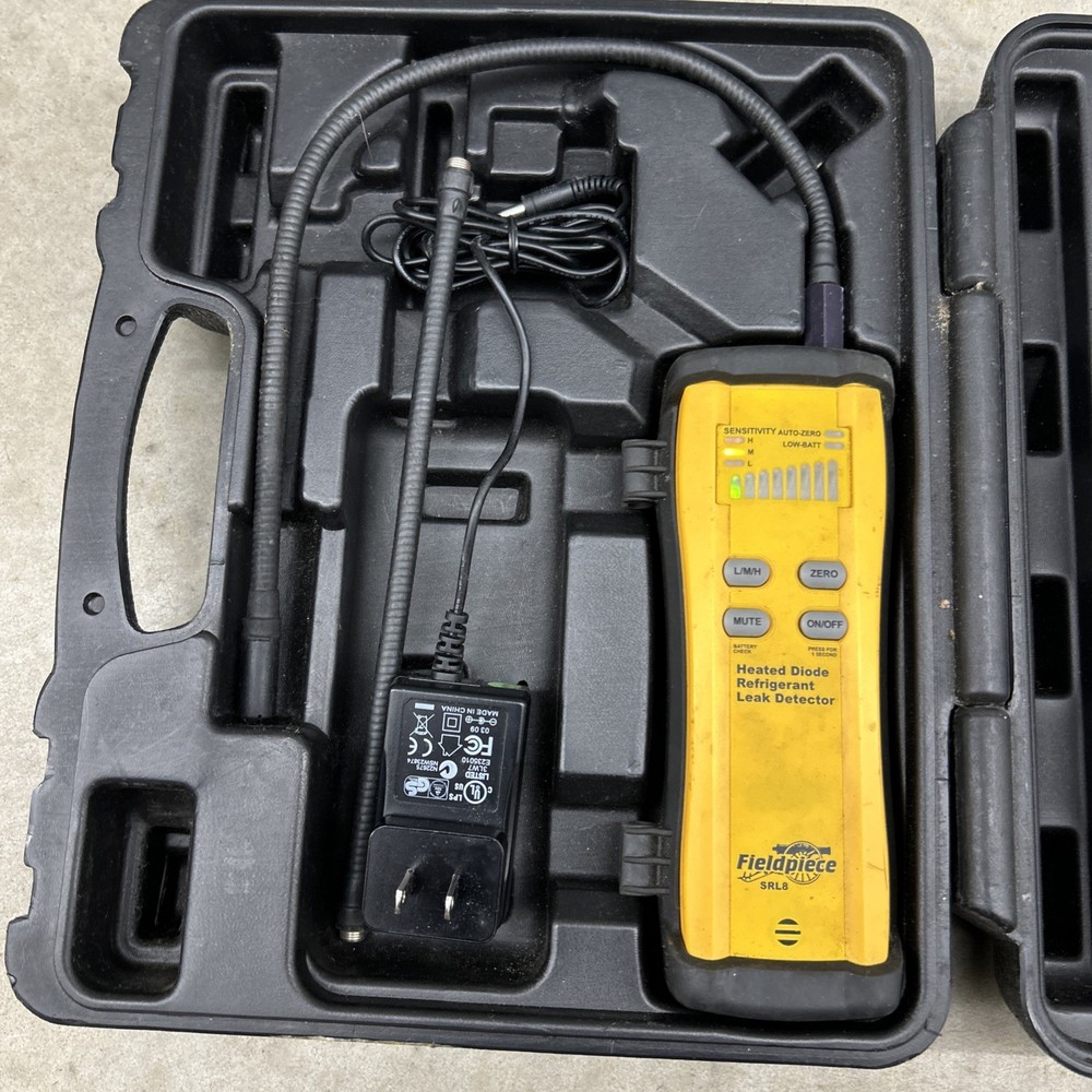 Fieldpiece SRL8 Heated Diode Refrigerant Leak Detector EUC