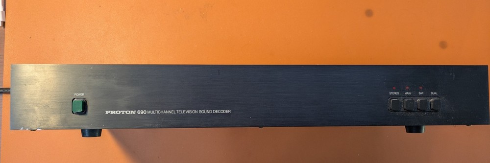 Vintage Proton Stereo TV Decoder Model 690