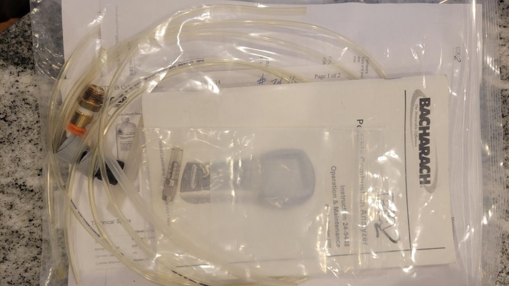 Bacharach Combustion Analyzer PCA 2 24-7301 PCA2