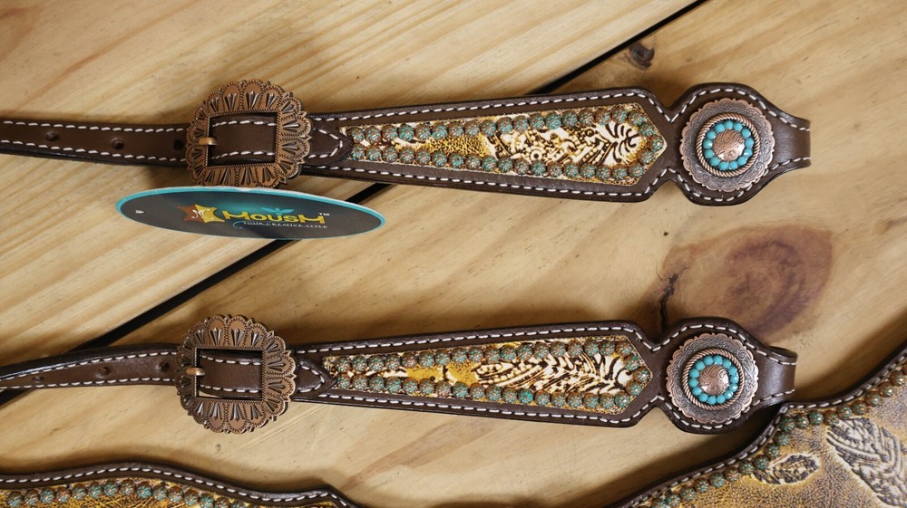 Headstall & Breast Collar Tack Set for Horse