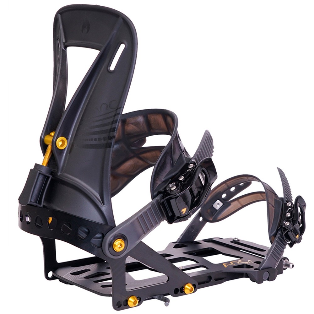 SPARK R&D Arc ST Pro Black/Gold Small Splitboard Bindings (B21052526)