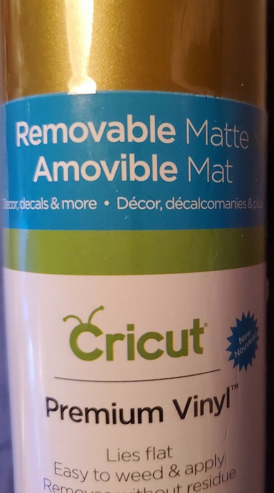 CIRCUT PREMIUM VINYL /GOLD/ONE 12" × 48"