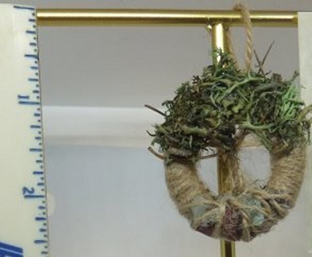 Approximately 1 1/2" Wreath with Tree of Life