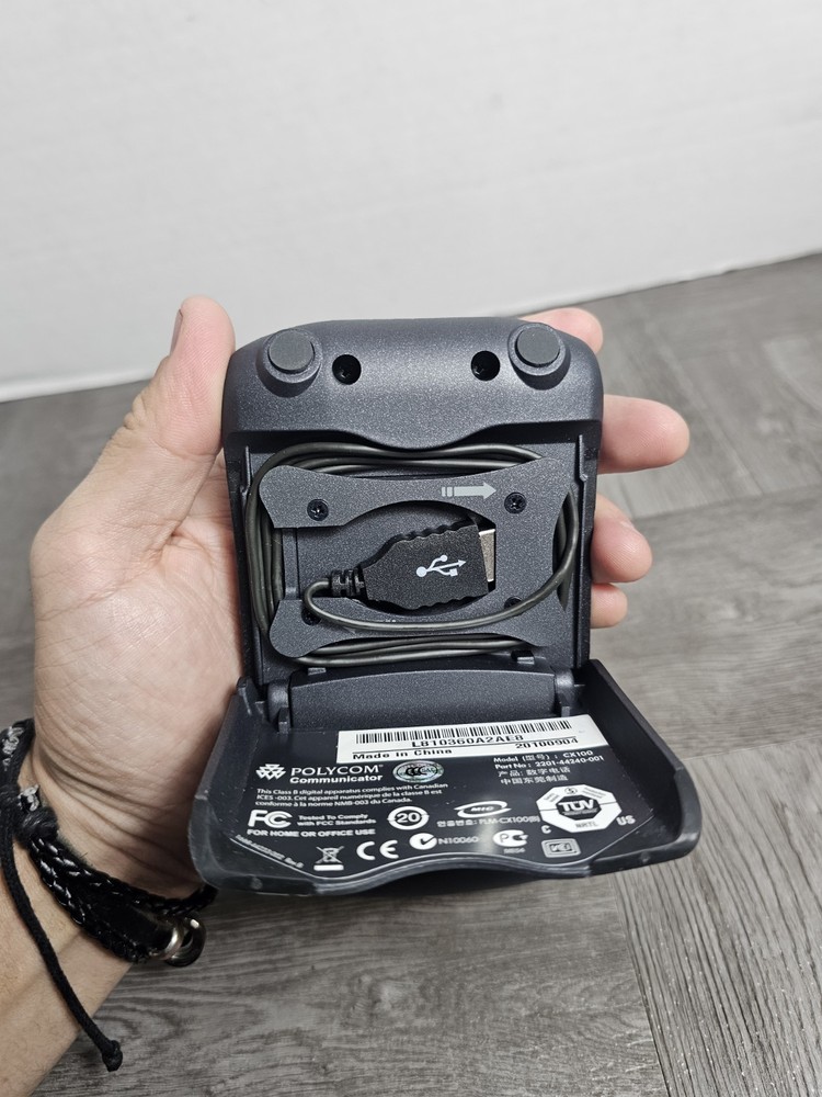 Polycom Communicator USB Speakerphone Model CX100