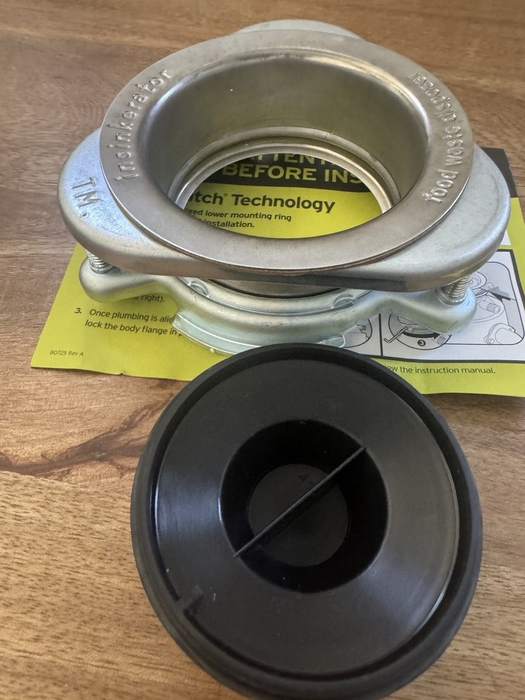 Insinkerator Badger Food Disposal Sink Flange & Mounting Ring Replacement PARTs