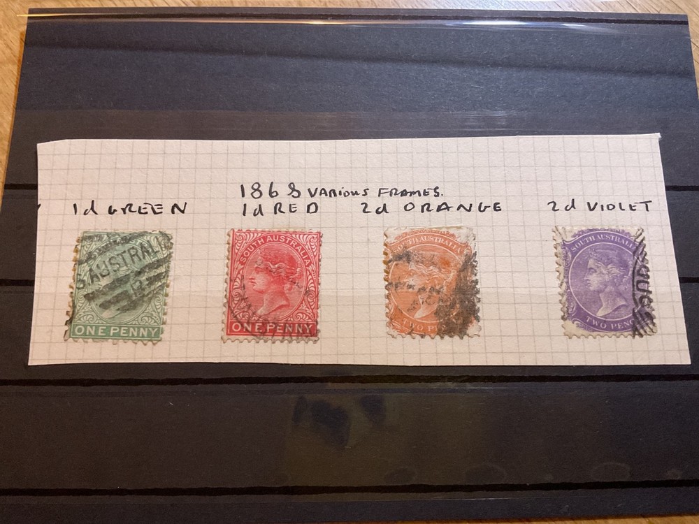 Australia early used stamps  B2738