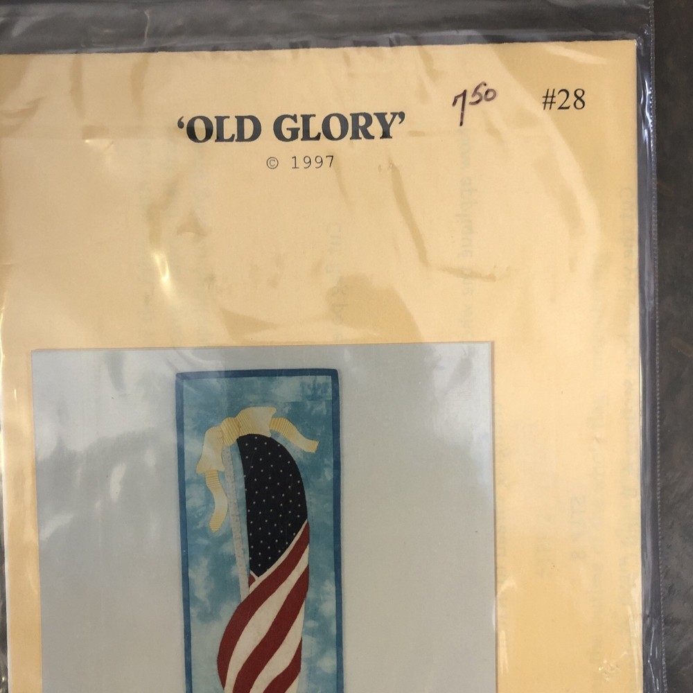 Old Glory Quilt Pattern applique
