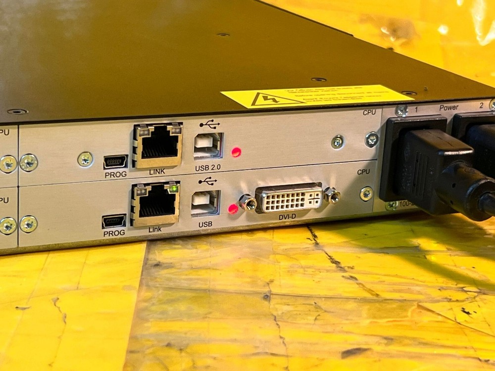 BLACK BOX ACXMODH6FPAC-R2 SERVSWITCH DKM NETWORK MODULAR EXTENDER DVI/USB