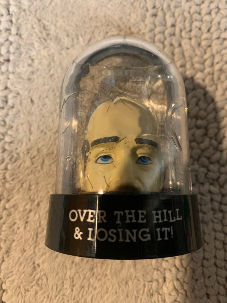 Over The Hill And Losing It Water Globe 1987 Enesco Gag Gift