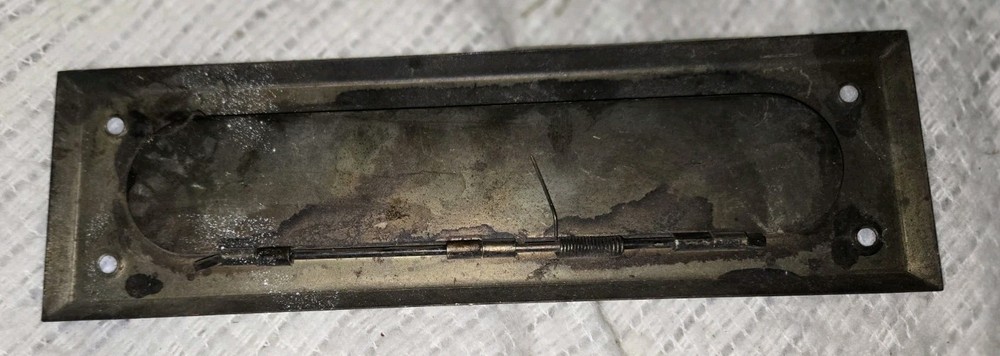 Architectural Mailboxes Brass Steel Mail Slot Accessory