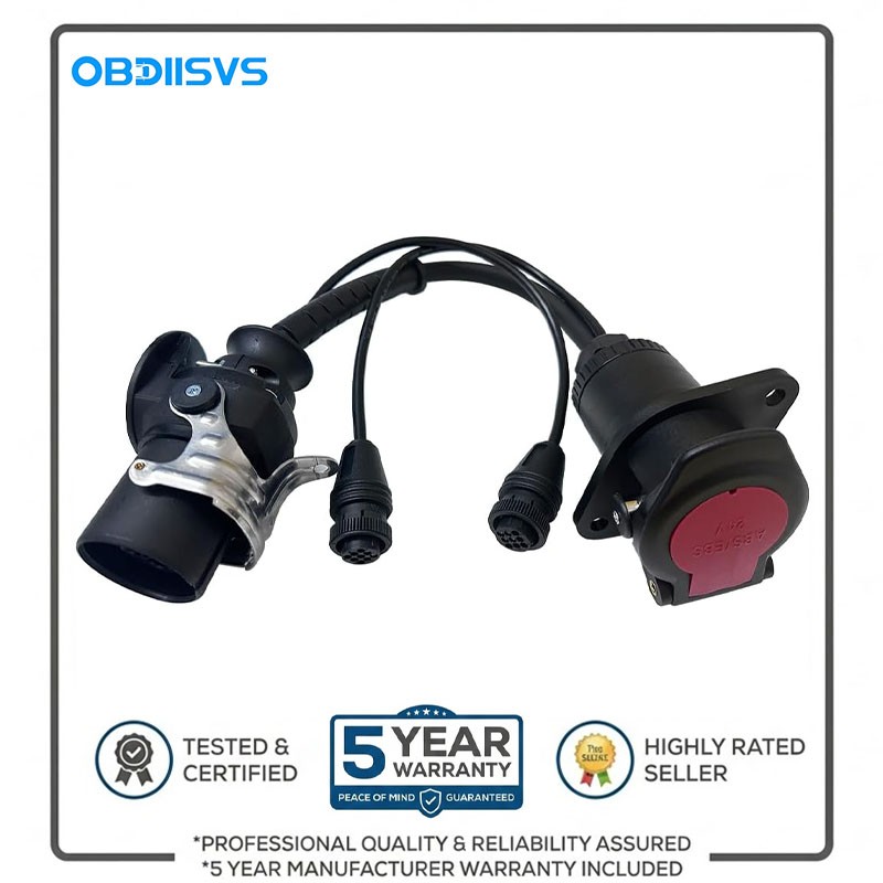 OBDIISVS 4463003600 WABCO Diagnostic Cable for Trailer ABS EBS ECAS Scania DAF