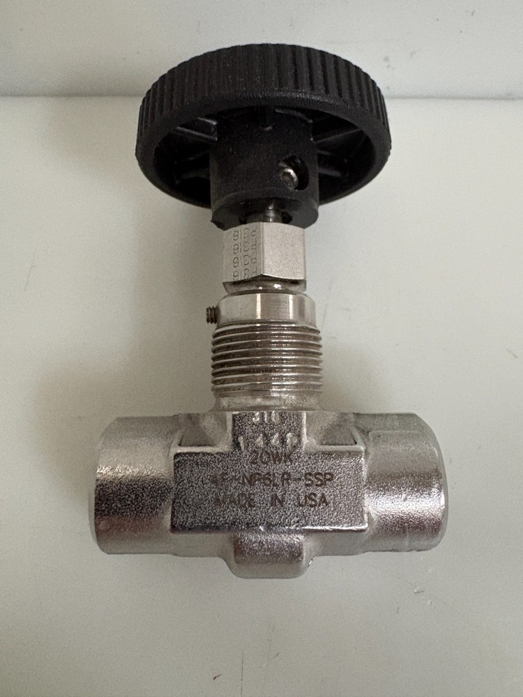 PARKER NEEDLE VALVE 4F-NP6LR-SSP