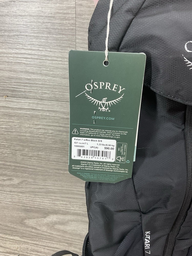 Osprey Katari 7 Cycling Hydration Pack New With Tags